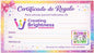 Certificado de regalo