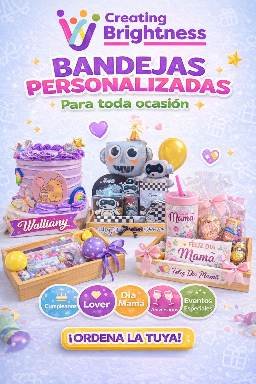 Bandejas personalizadas